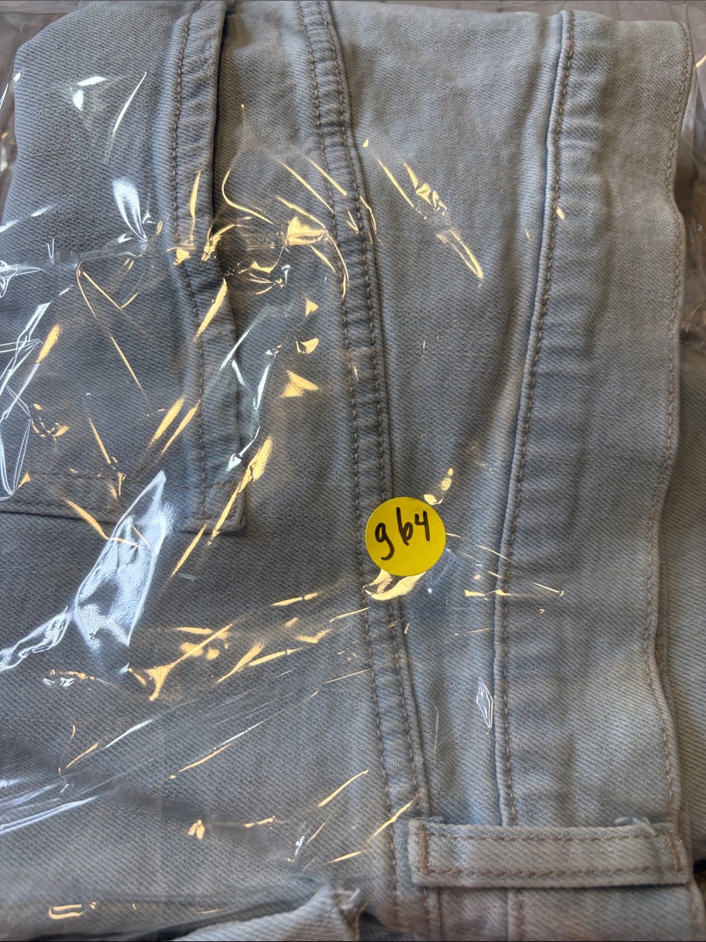 Old Navy Higher High Rise Light Blue Denim Cutoff Shorts-Plus Size 26 NWT! - Picture 15 of 15